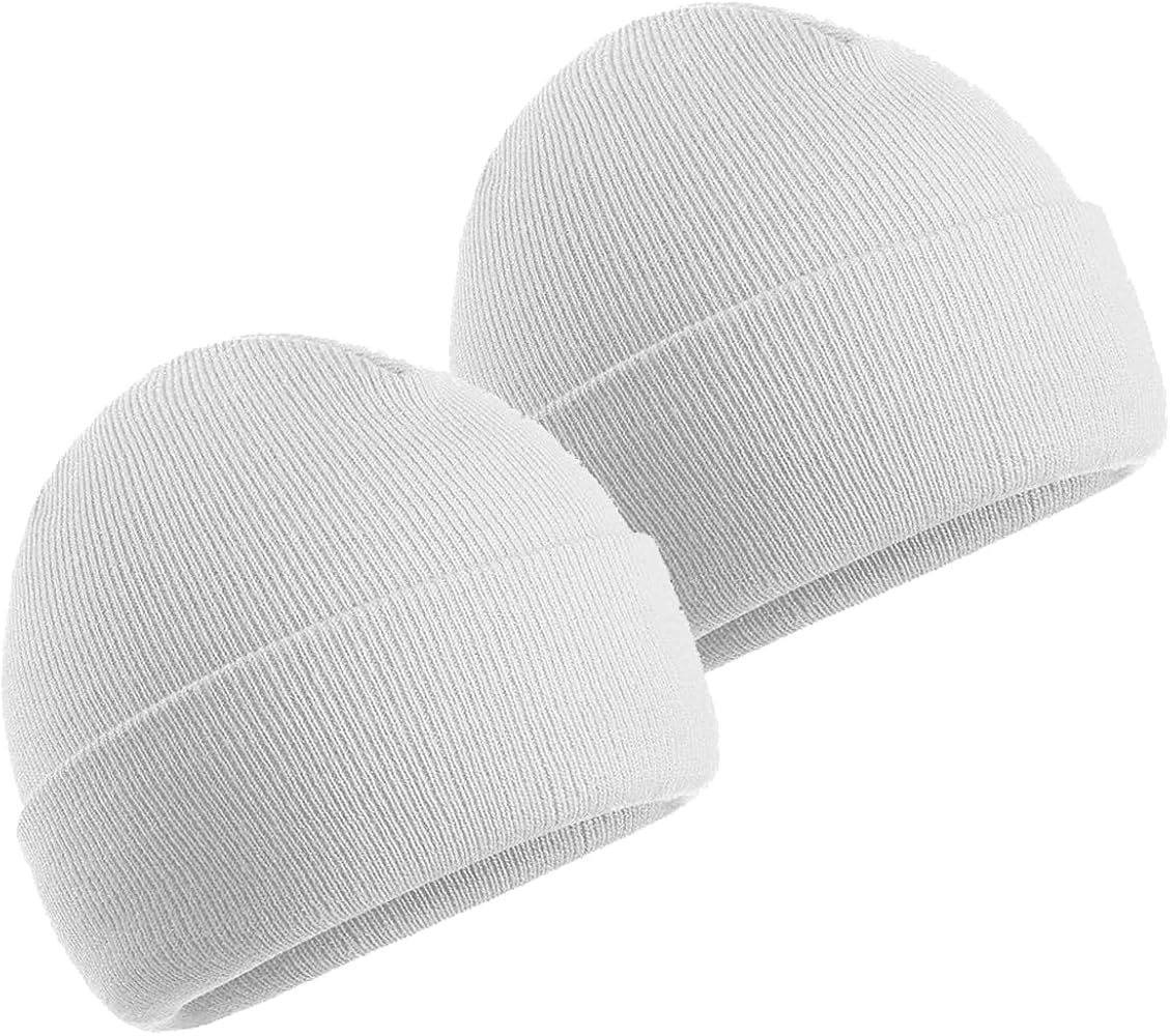 Premium Wear 2-Pack Beanie Hat | Fashion Skully Cap for Men & Women with Soft Acrylic Poly Fabric