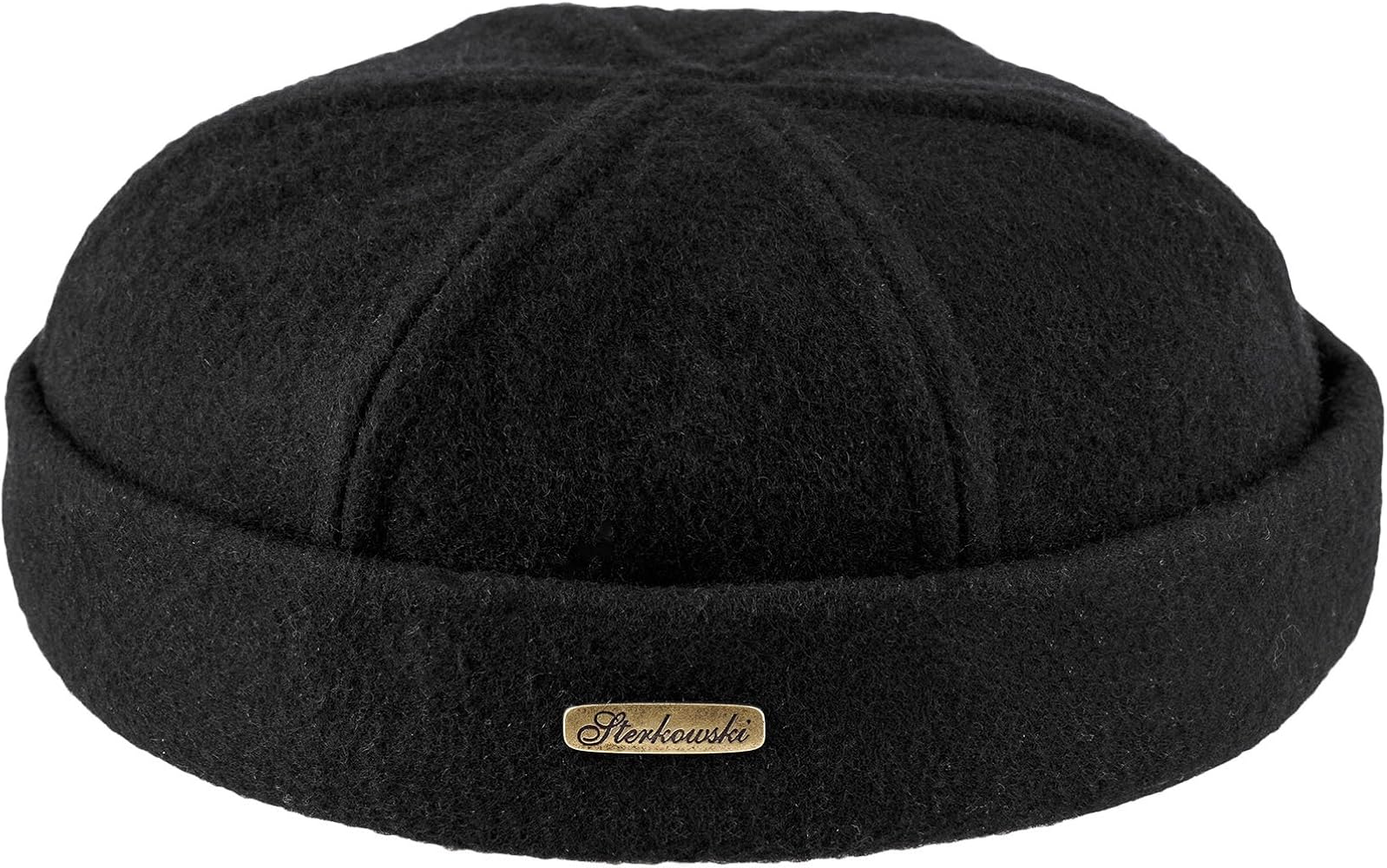 Sterkowski Docker Cap | Woolen Beanie for Men and Women | Warm Handmade Dock Worker Hat