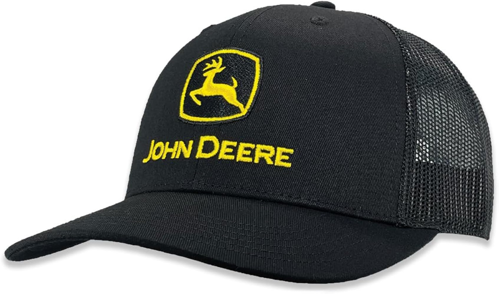 John Deere Baseball Cap Trucker Hat 13083344Bk Current Baseball Cap Trucker Hat Trademark Embroidery Bkyw Black