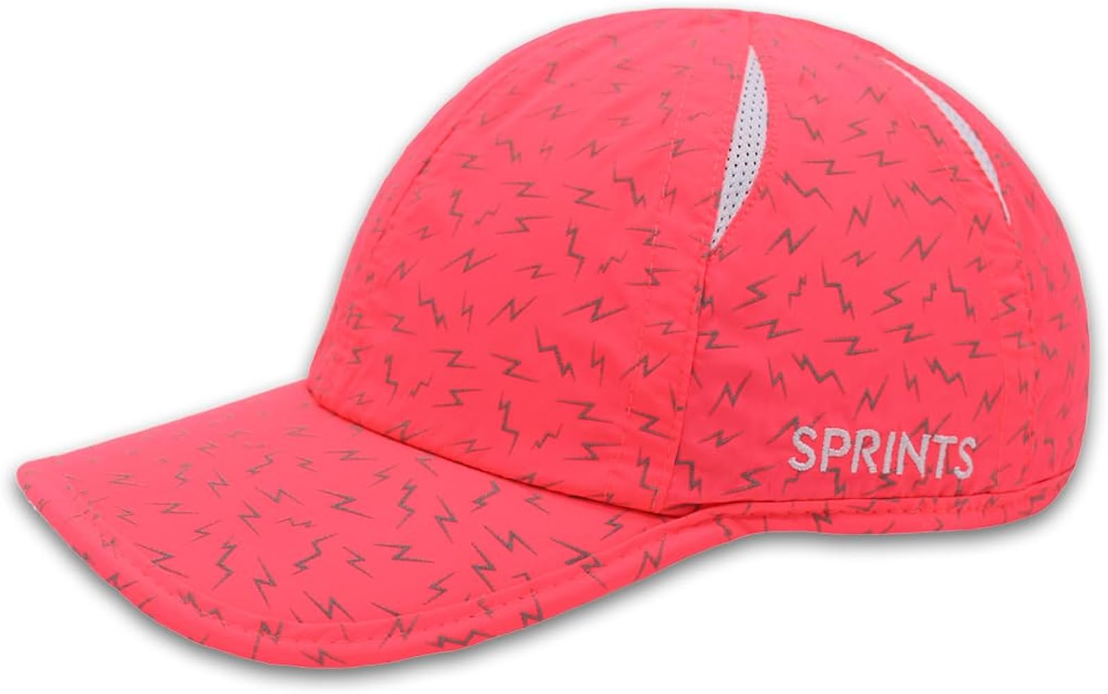 Sprints Race Day Performance Reflective Running Cap | The Lightweight, Quick Dry, Sport Hat, One Size, Unisex