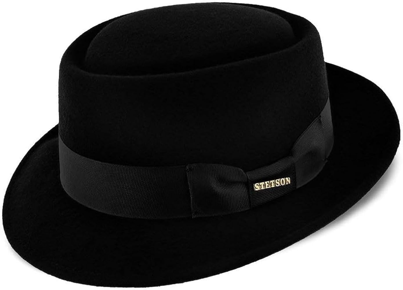 Stetson Cranston Wool Felt Porkpie Hat