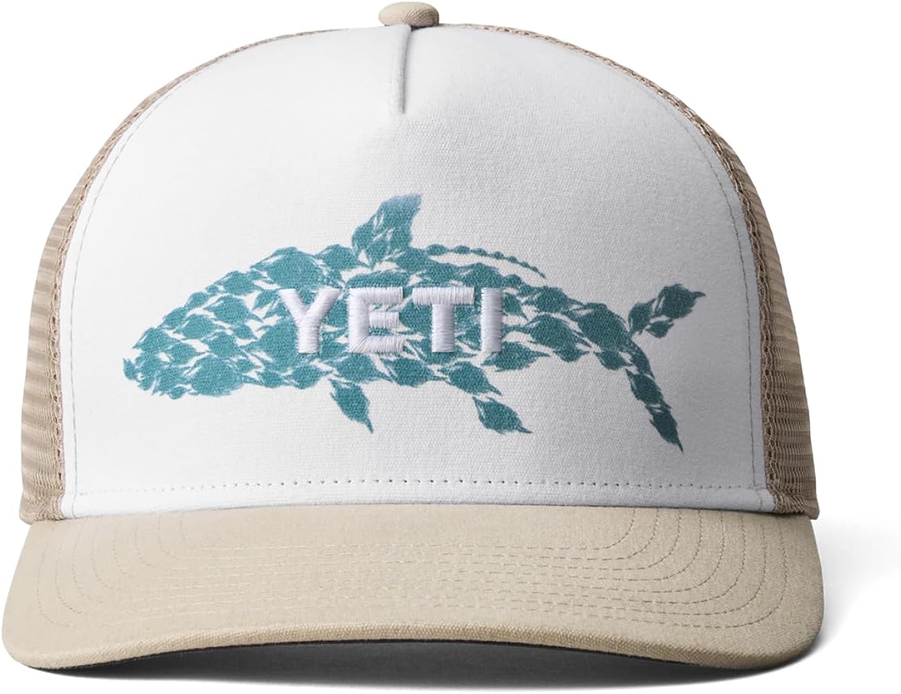 YETI Tarpon Flies Badge Mid Pro Trucker Hat