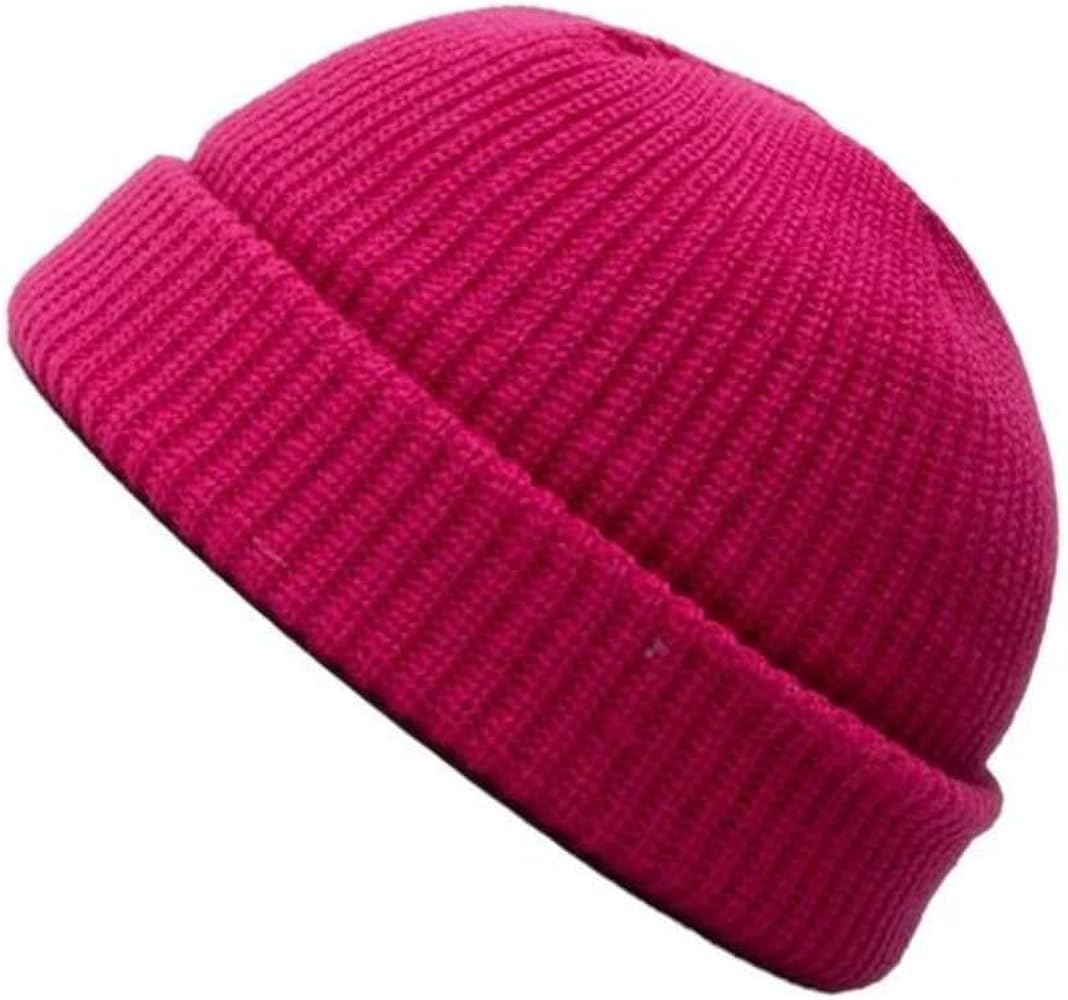 Trawler Beanie Winter Fisherman Beanie for Men Knit Cuff Unisex Skullcap