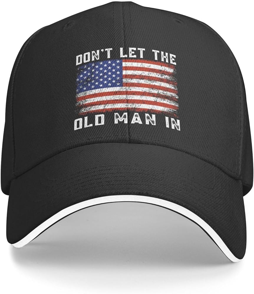 Old Man Hat Don't Let Old Man in Hat for Women Baseball Hats Trendy Cap