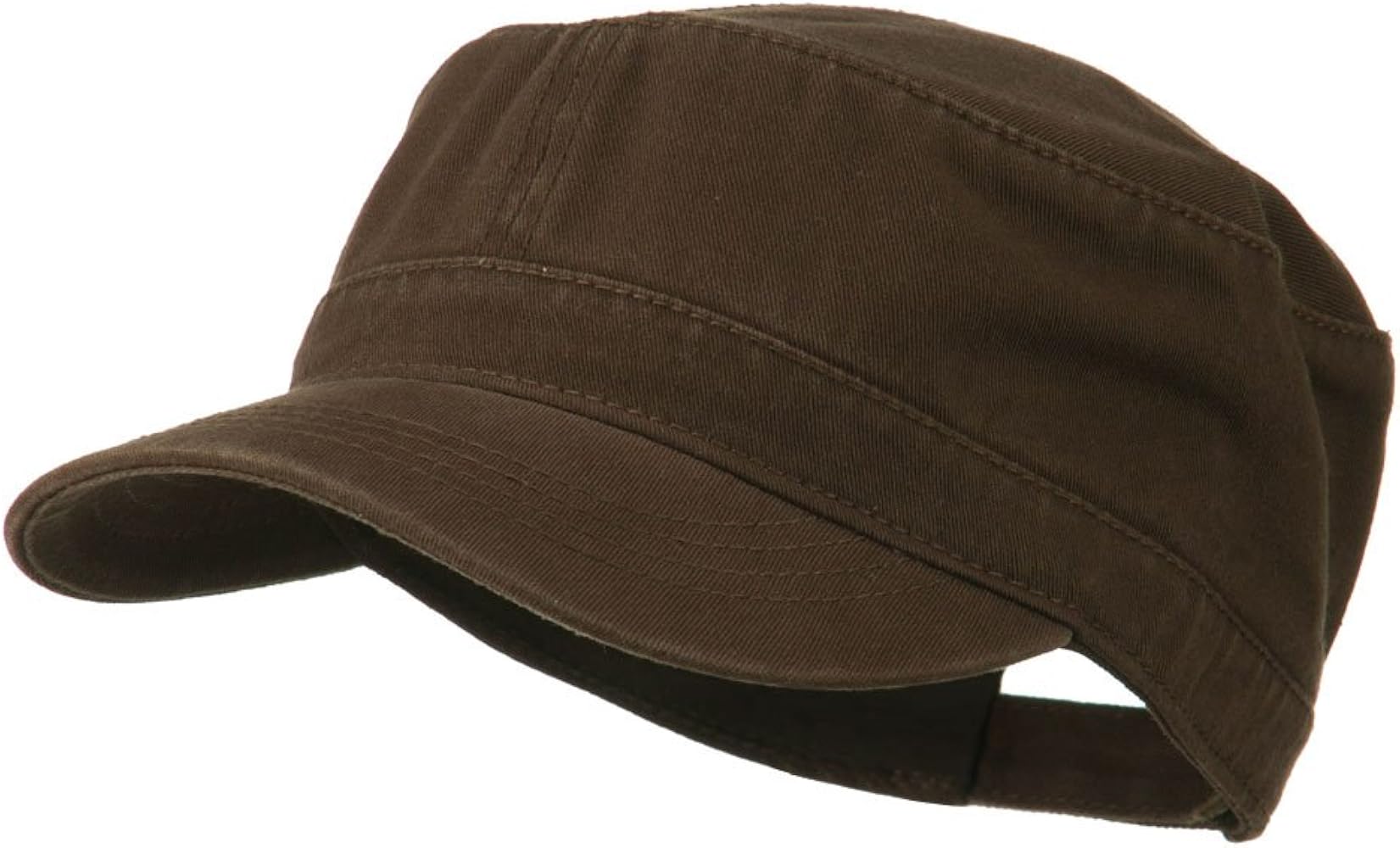 Garment Washed Adjustable Army Cap