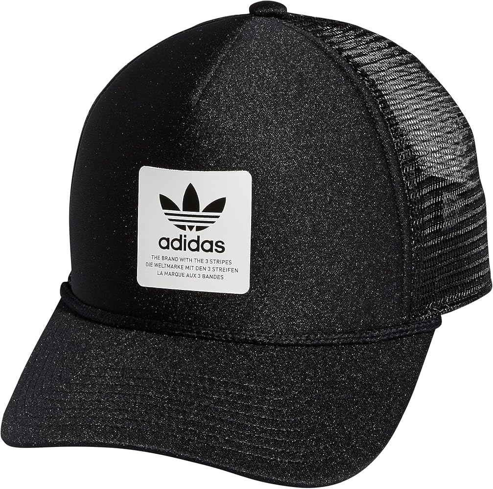 adidas Originals Dispatch Trucker 5-Panel High Crown Mesh-Back Adjustable Strapback Cap