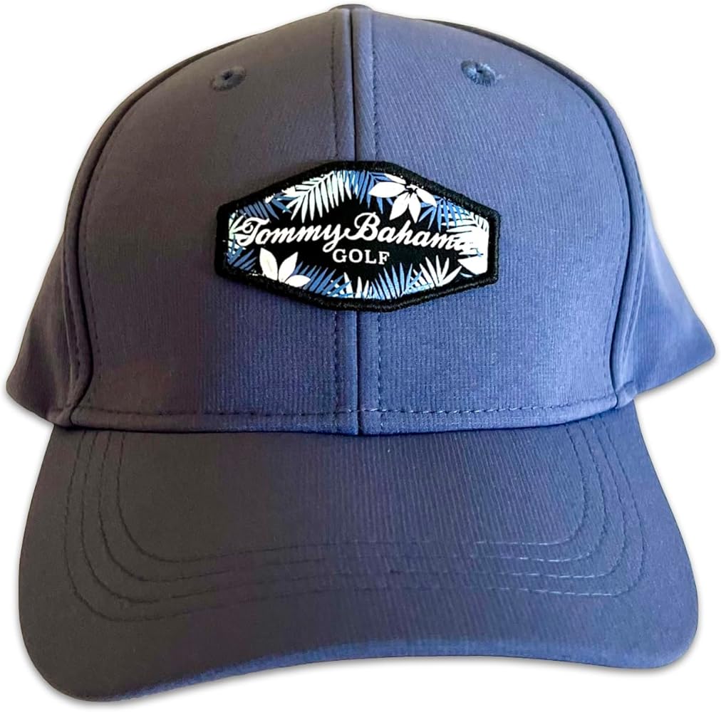 Tommy Bahama Men's Logo Baseball Tip Your Cap Hat (US, Alpha, One Size, Periwinkle Blue, Golf Logo)