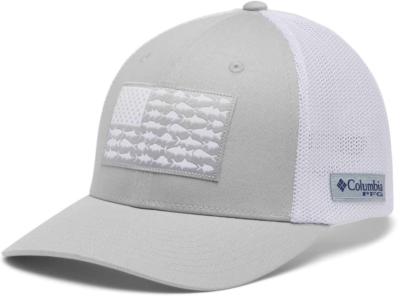 Columbia PFG Fish Flag Mesh Ball Cap-High