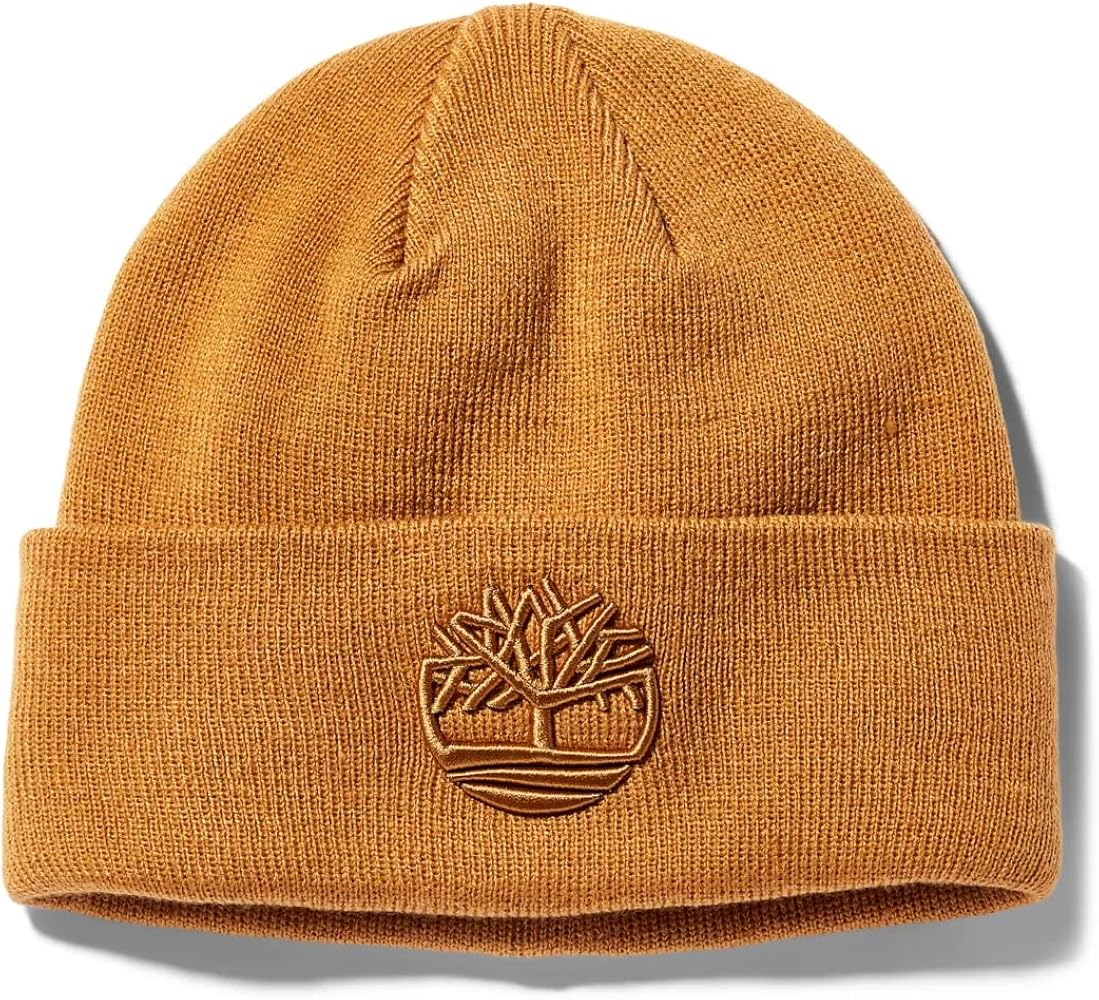 Timberland Men`s Newington Embroidered Beanie (W-T(T101356C-231), One Size)