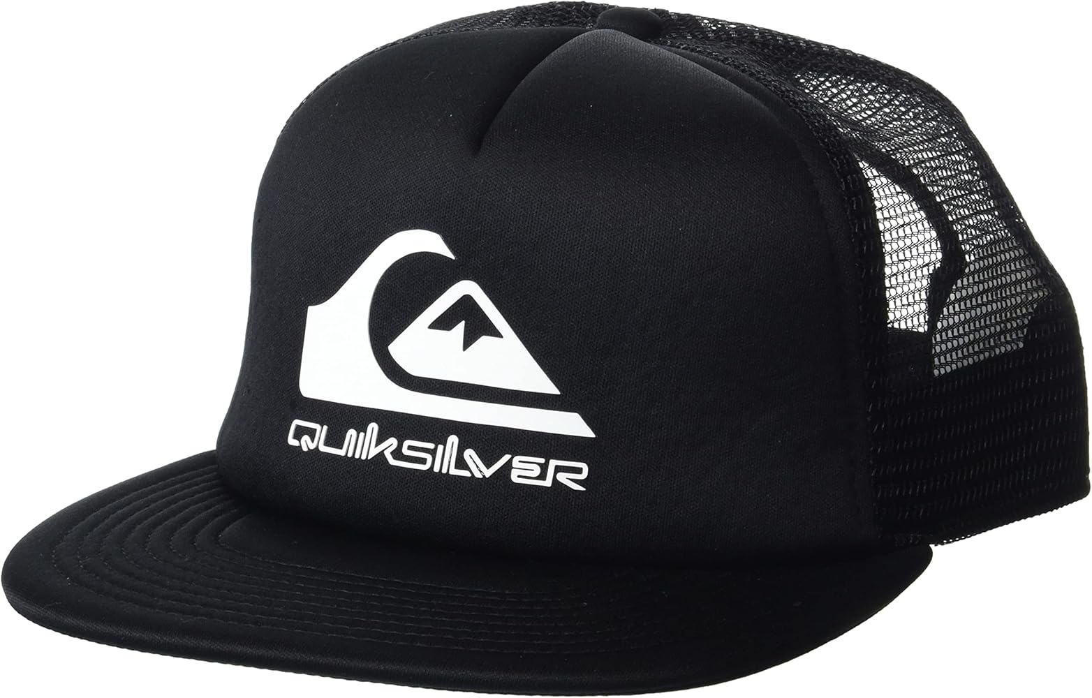 Quiksilver Men's Foamslayer Trucker Hat, Black, One Size