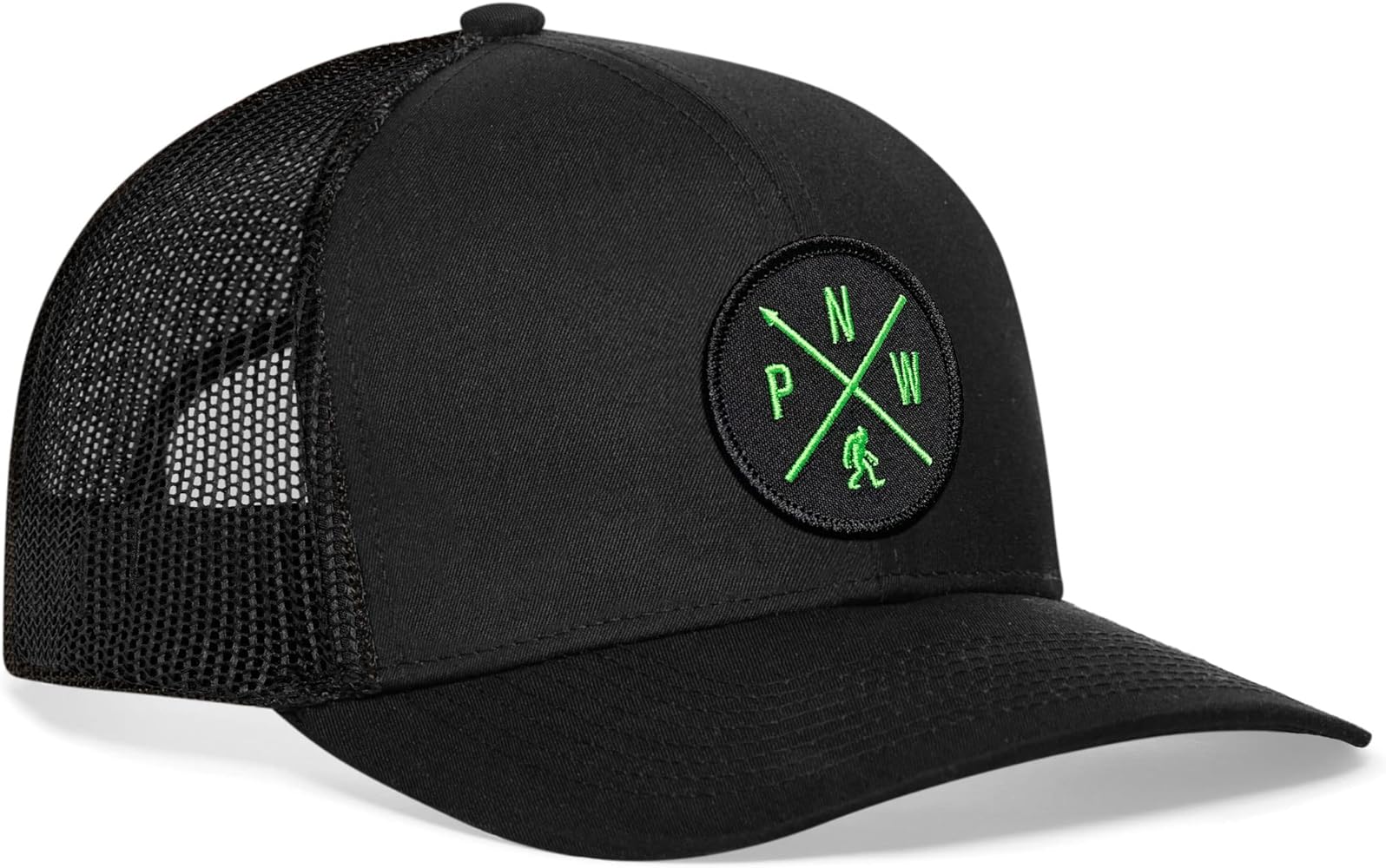 HAKA PNW Trucker Hat for Men & Women, Pacific Northwest Trucker Mesh Snapback Adjustable Baseball Cap