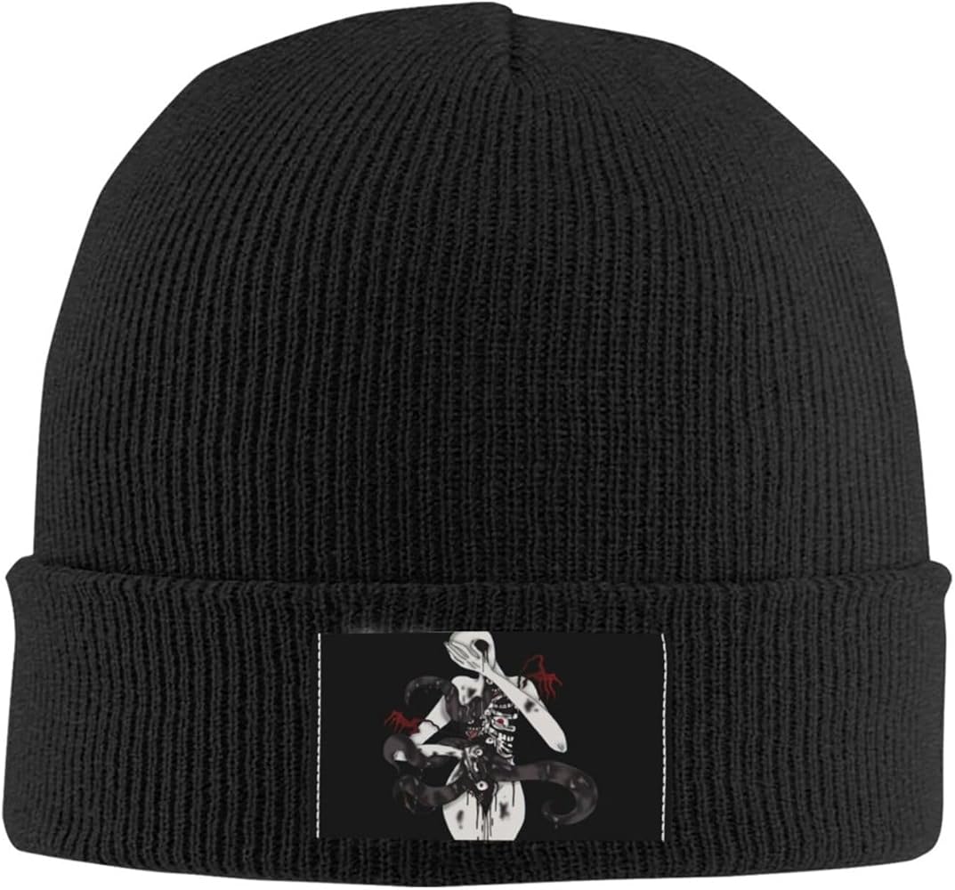 Three Rock Days Band Grace Beanie for Men Women Soft Knit Cap Skull Hat Winter Hat Unisex Knit Cuffed Beanies Beautiful Running Hat Warm Hats Cool Daily Beanie Hat Knit Hat for Hiking Black