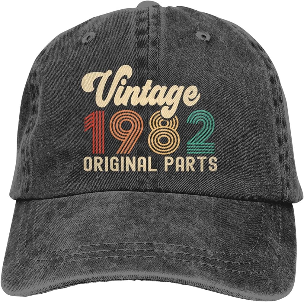 49th 48th 47th 46th 45th 44th 43th 42th 41th 40th Birthday Gift Vintage 1974 1975 1976 1977 1978 1979 1980 1981 1982 1983 Hat