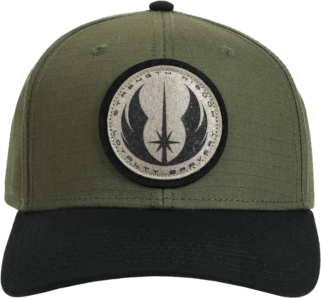 Bioworld Star Wars Jedi Order Symbol Green Snapback Hat