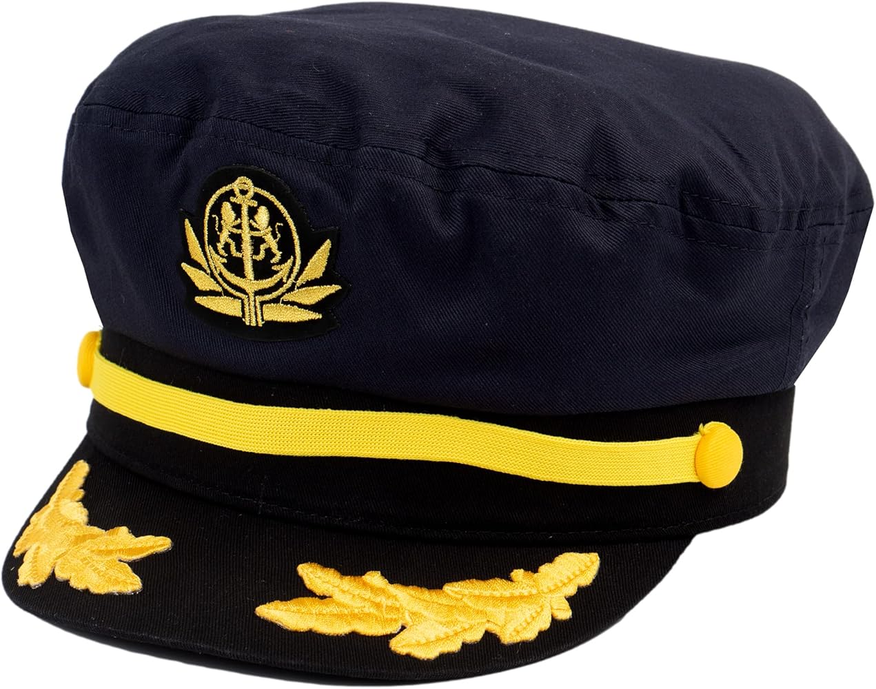 TopHeadwear Mens Adjustable Captain's Cap