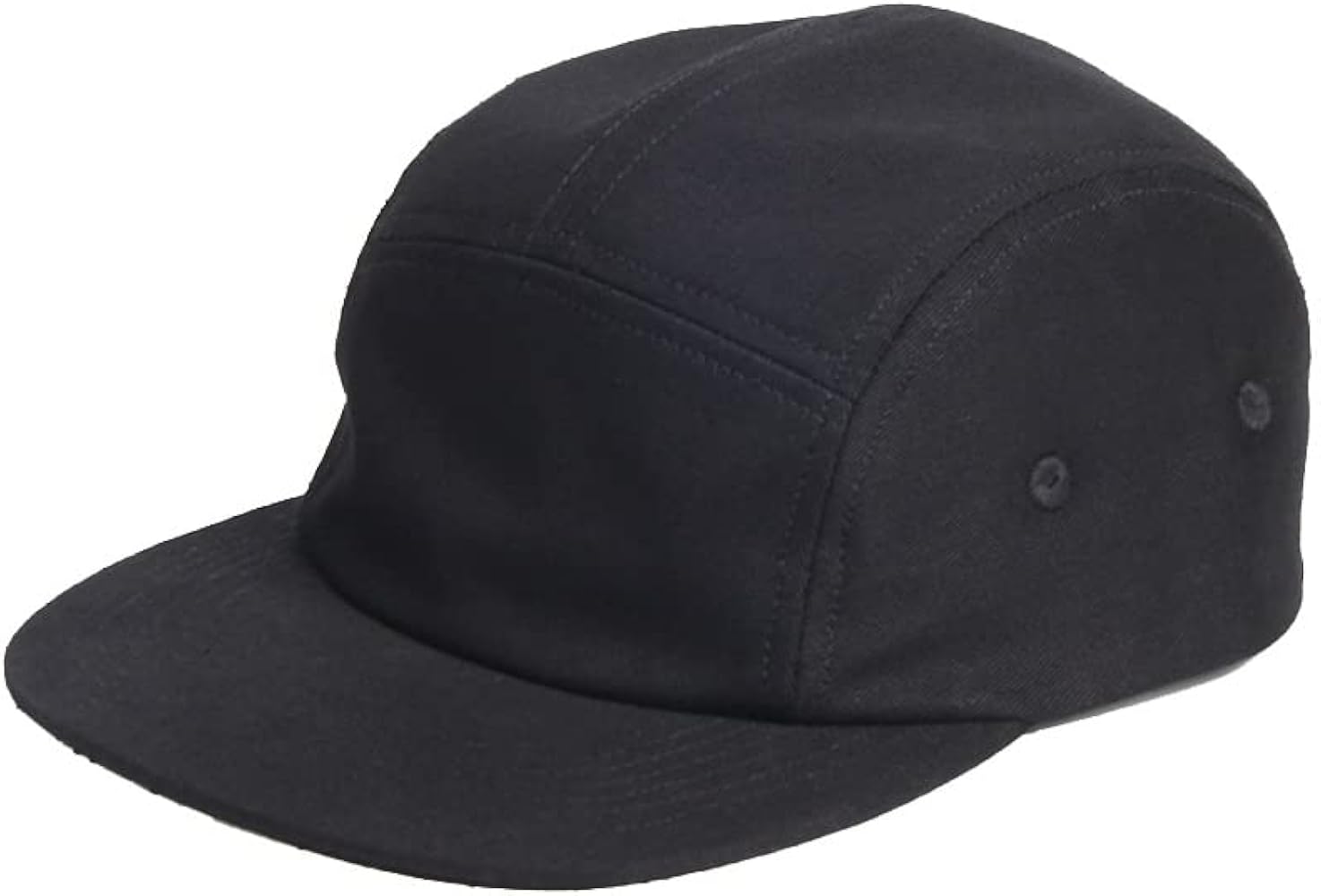 WITHMOONS Cotton Jockey Flat Bill Cap 5 Panel Camp Hat Outdoor Fishing YZ20113