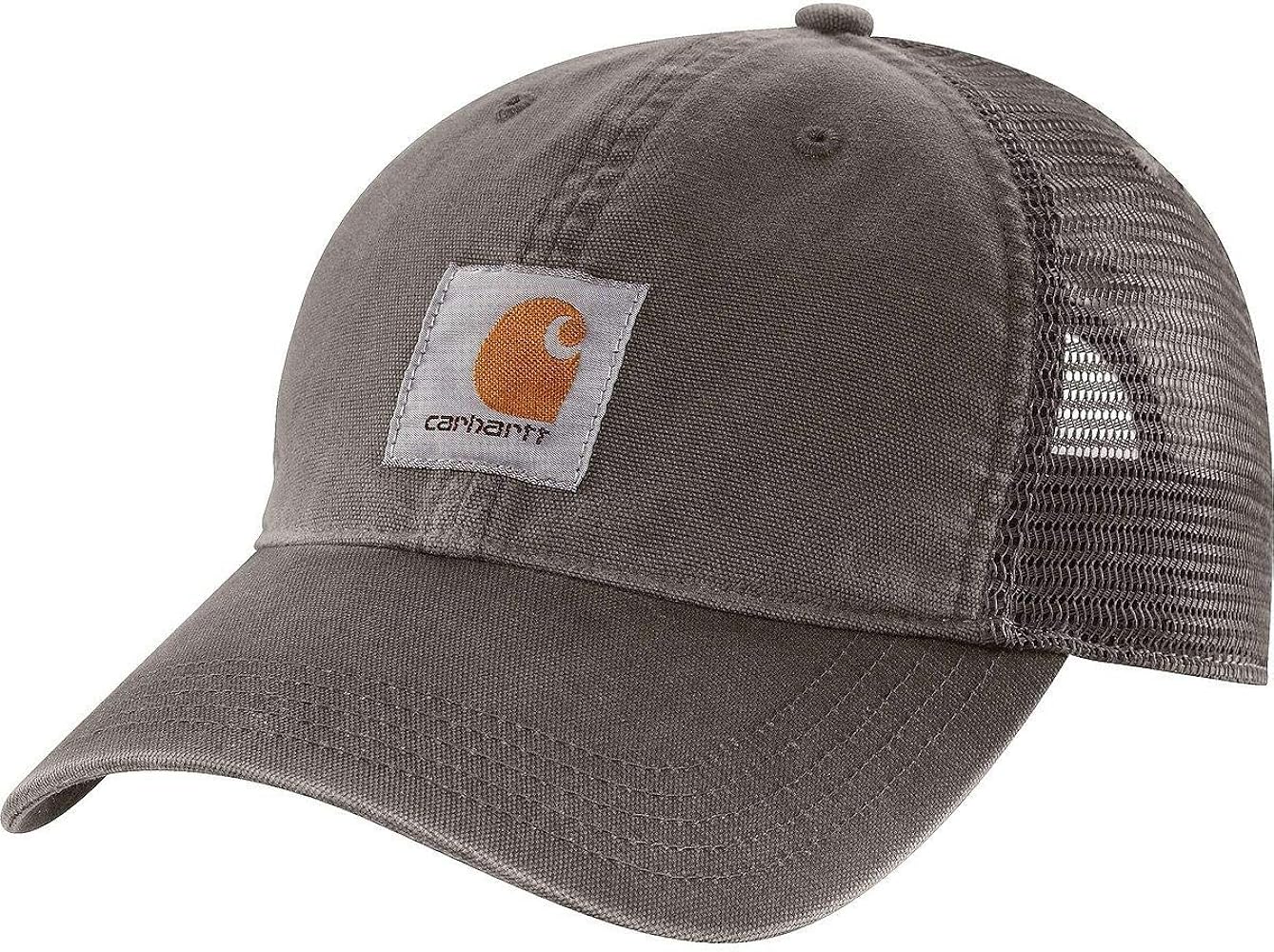 Carhartt Men's Canvas Mesh-Back Cap