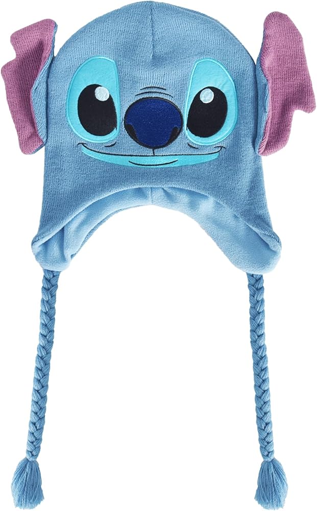 Concept One Disney Lilo and Stitch Winter Beanie Hat Knitted Stocking Cap