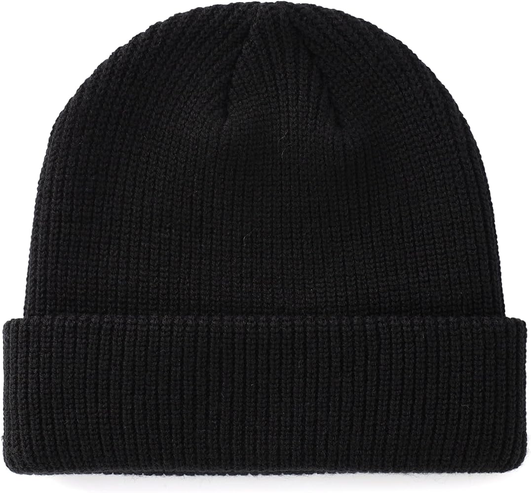 Connectyle Classic Men's Warm Winter Hats Acrylic Knit Cuff Beanie Cap Daily Beanie Hat