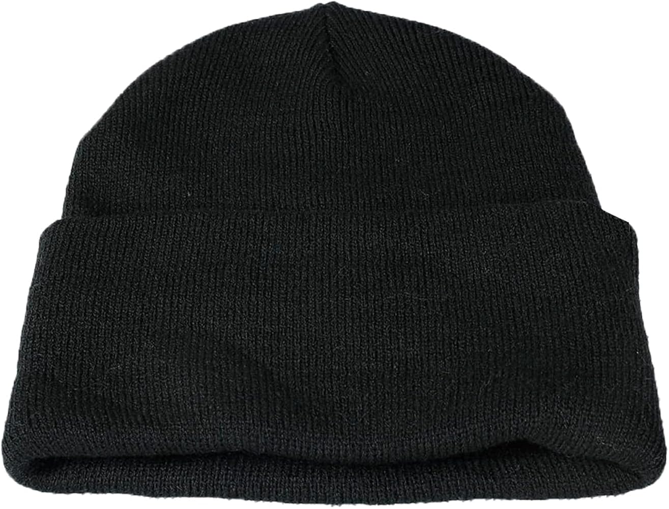 Beanie for Mens Spring Autumn Winter Warm knit fisherman skull Hats for Guys Dark Blue