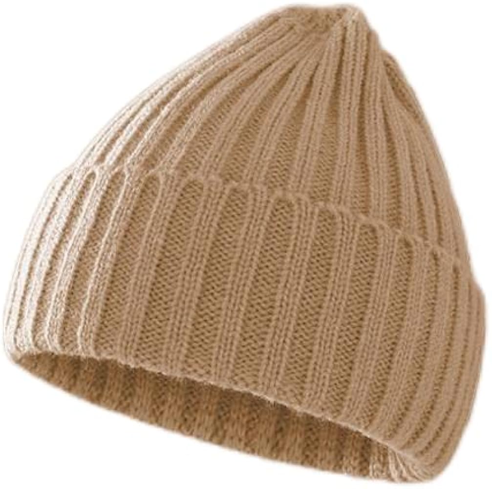 Women and Men Beanie，Hat Warm Knit Winter Hats，Elegant Soft Beanies H65