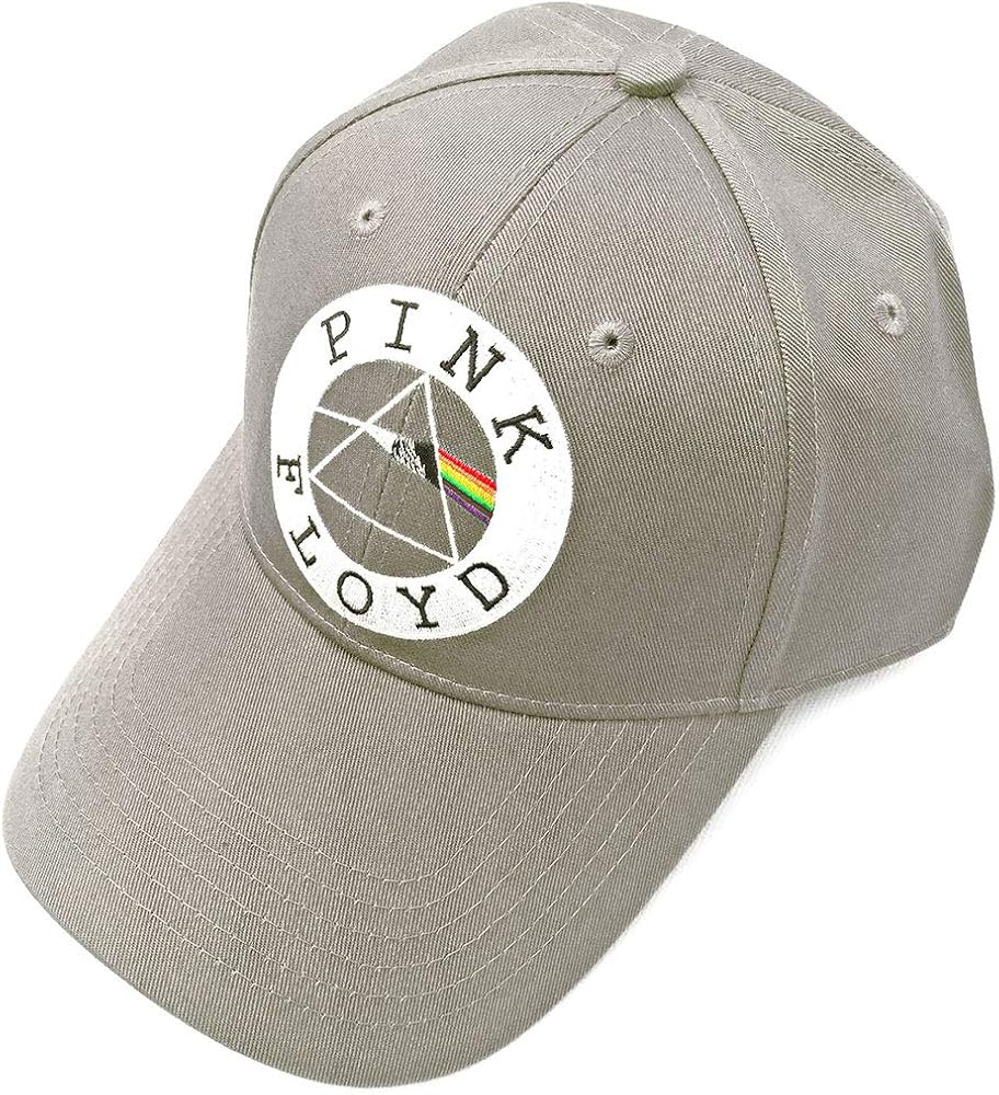 Pink Floyd Men's Circle Logo Baseball Cap Adjustable Sand