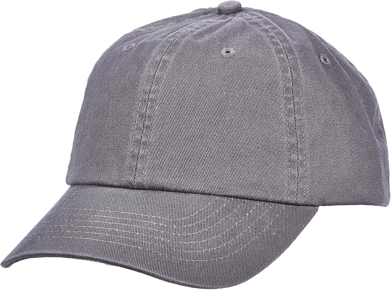 Dorfman Hat Co. Twill Cap for Men and Women with Pre Curved Brim