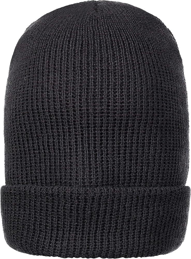 Warm Winter Watch Cap 100% Wool Beanie Made in USA to Military Specifications