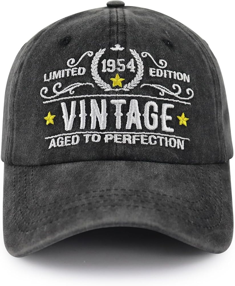 79th 78th 77th 76th 75th 74th 73th 72th 71th 70th Birthday Gift Vintage 1945 1946 1947 1948 1949 1950 1951 1952 1953 1954 Hat