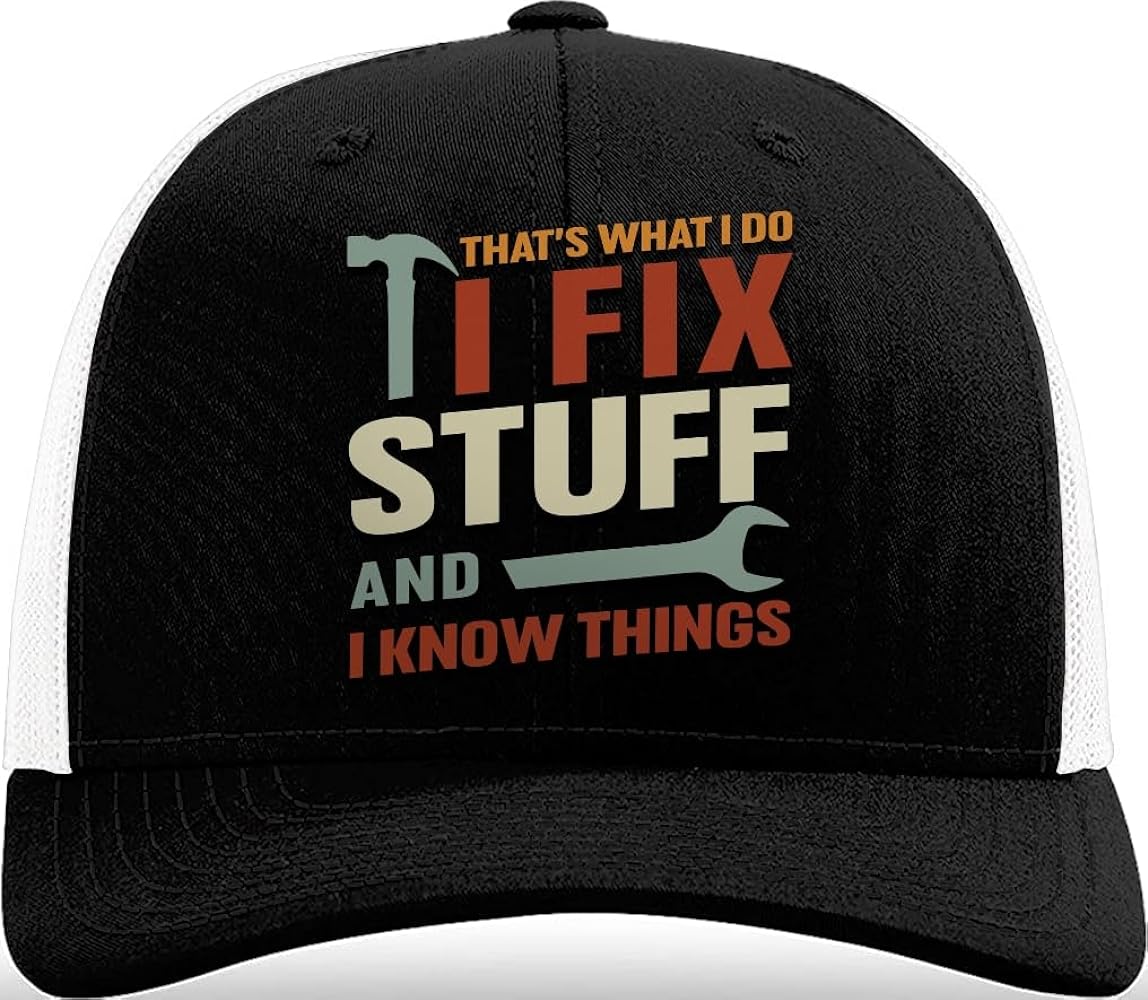 NewEleven Gifts for Men - Birthday Gifts for Men - Funny Gag Gifts Ideas for Dad, Grandpa, Husband, Uncle, Brother, Old Men Him for Dad from Daughter Son Kids – Trucker Hat