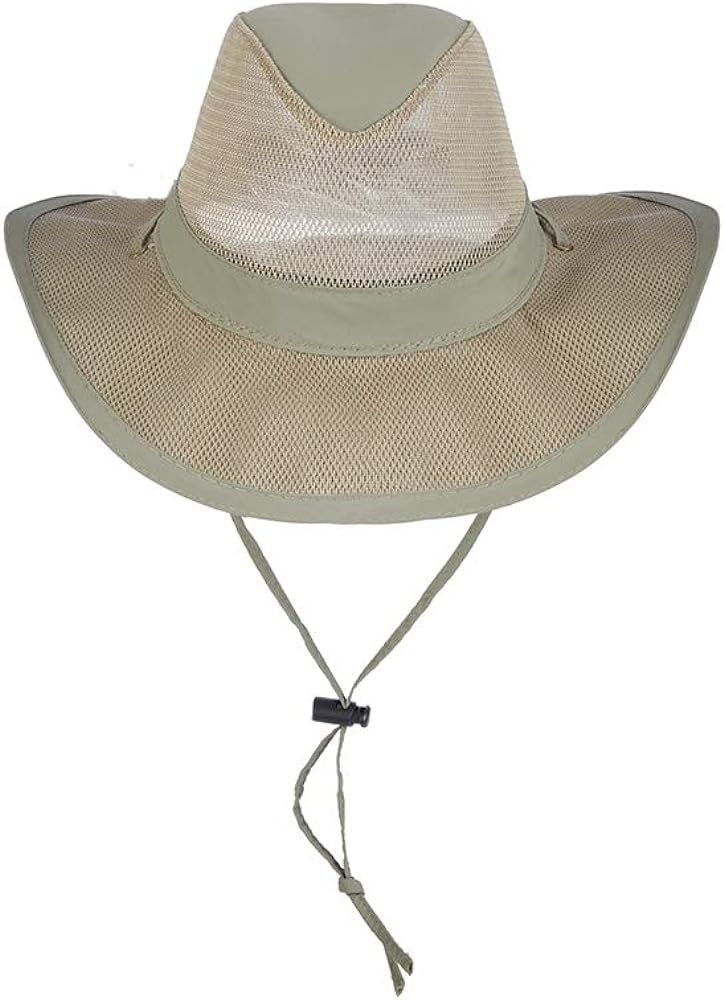 Dorfman Hat Co. Men's 1 Piece Suplex Pinch Front Safari Hat