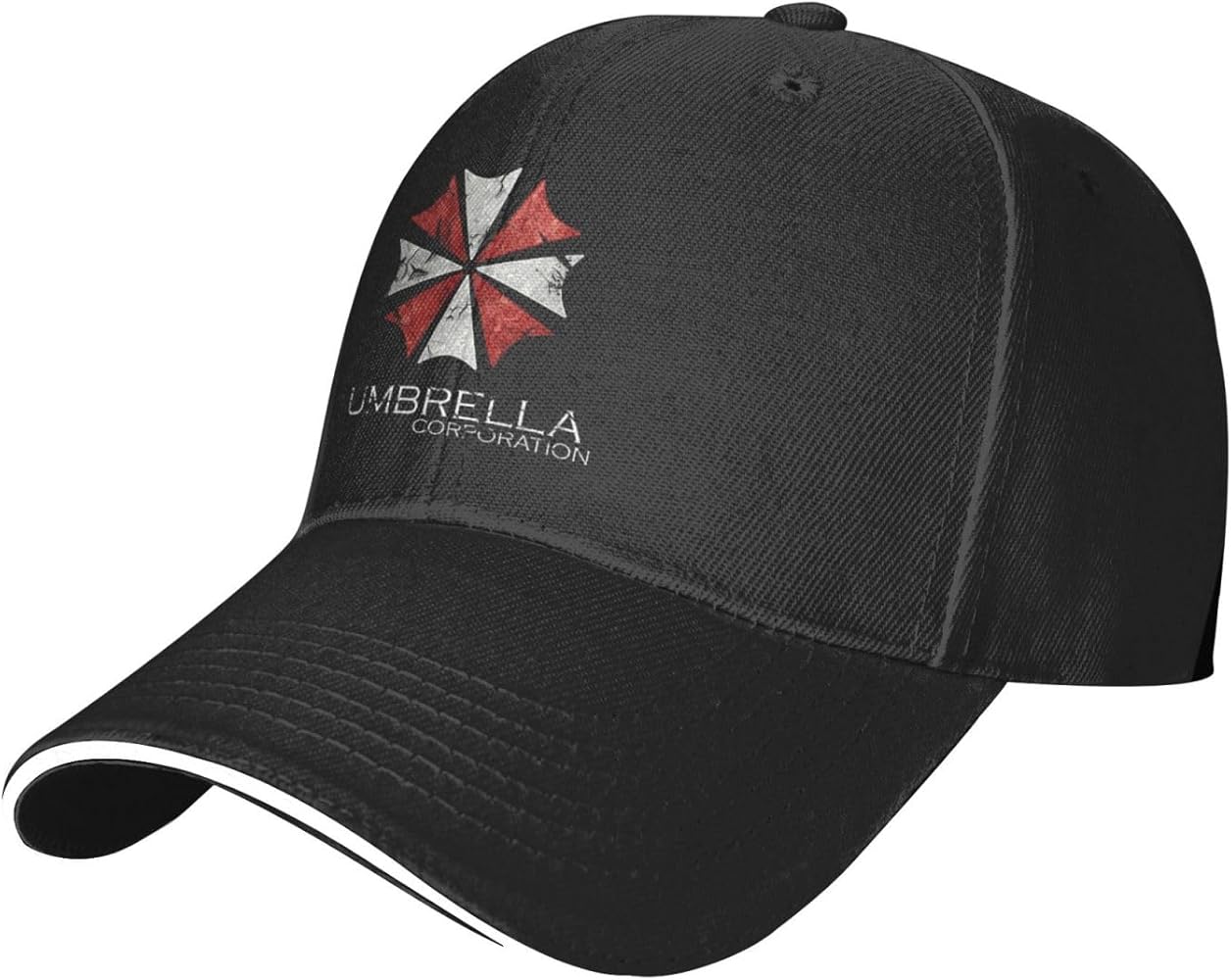 Resident Umbrella Evil Corp Symbol Mens Woman Baseball Cap Fashion Adjustable Baseball Cap Unisex Baseball Hat