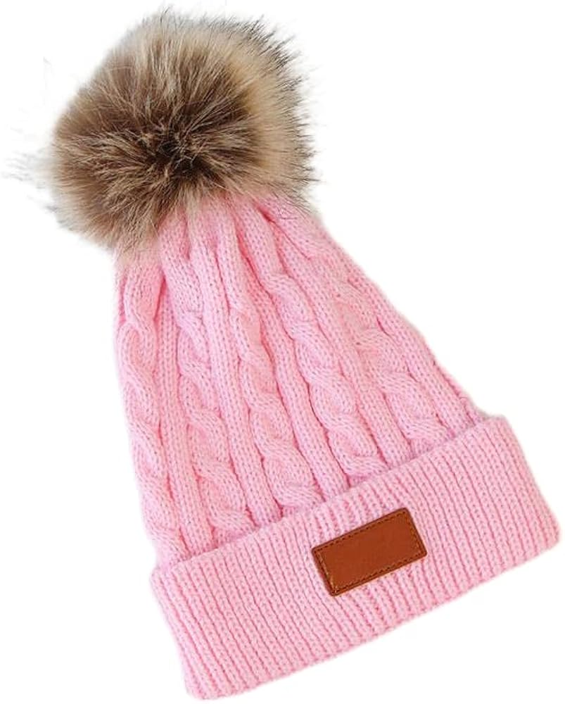 Women and Men Beanie，Hat Warm Knit Winter Hats，Elegant Soft Beanies H75