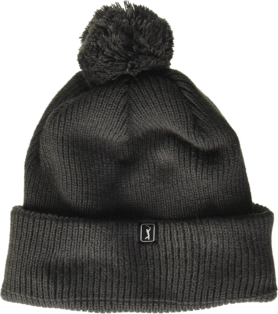 PGA TOUR Men's Pom Beanie