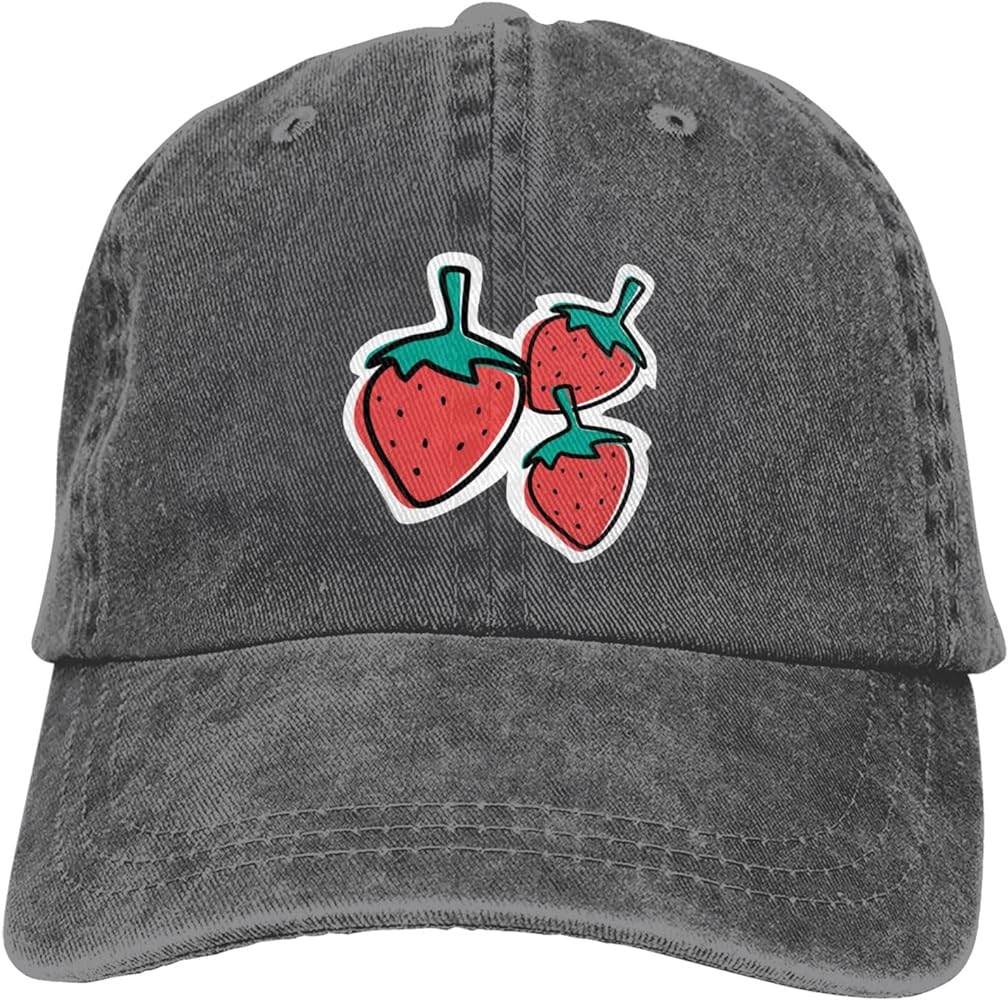 Summer Watermelon Smoothie Baseball Cap Golf Dad Hat Adjustable Original Classic Low Profile Cotton Hat Men Women