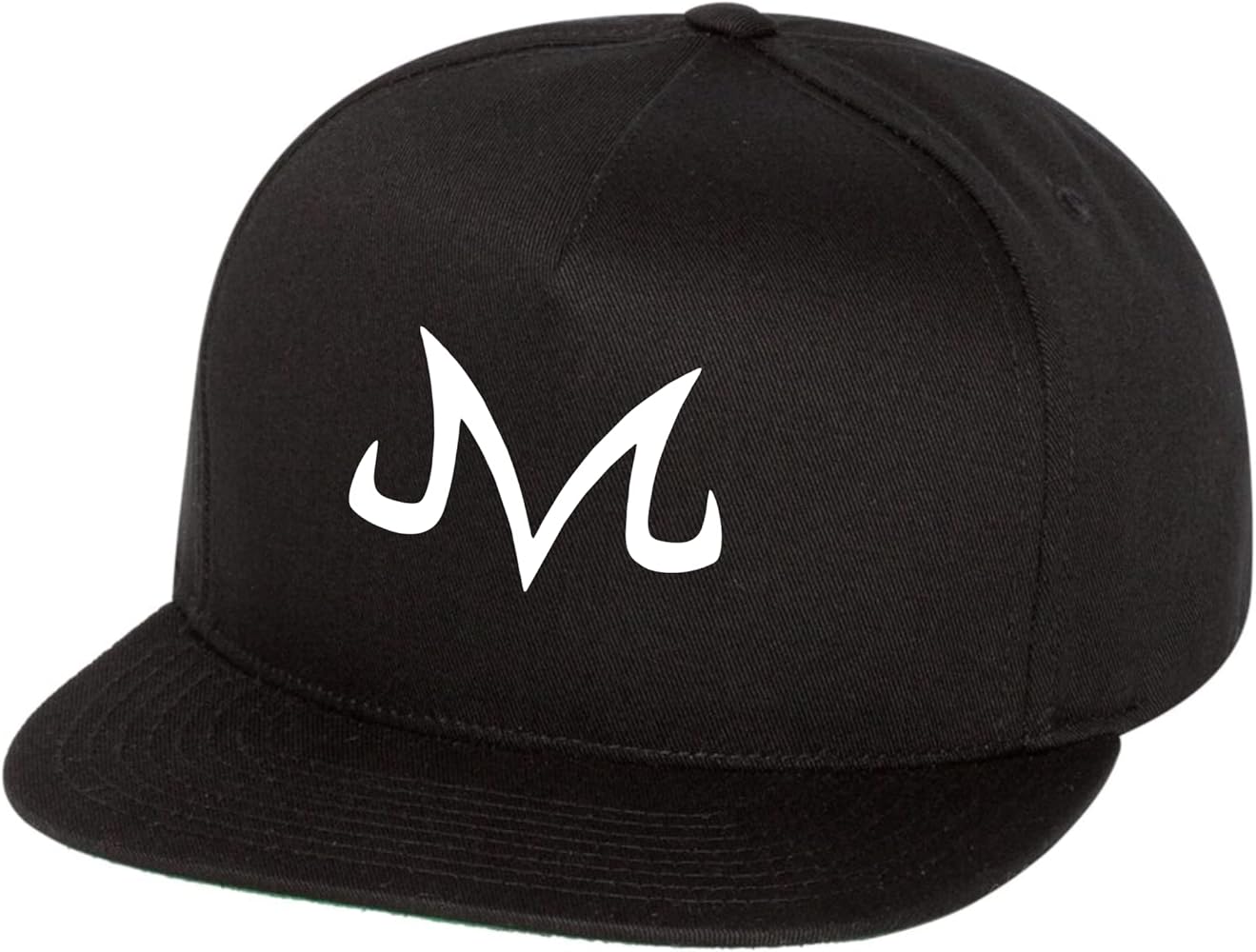 Majin M Snapback Hat Black Gift dbz super saiyan merchendise