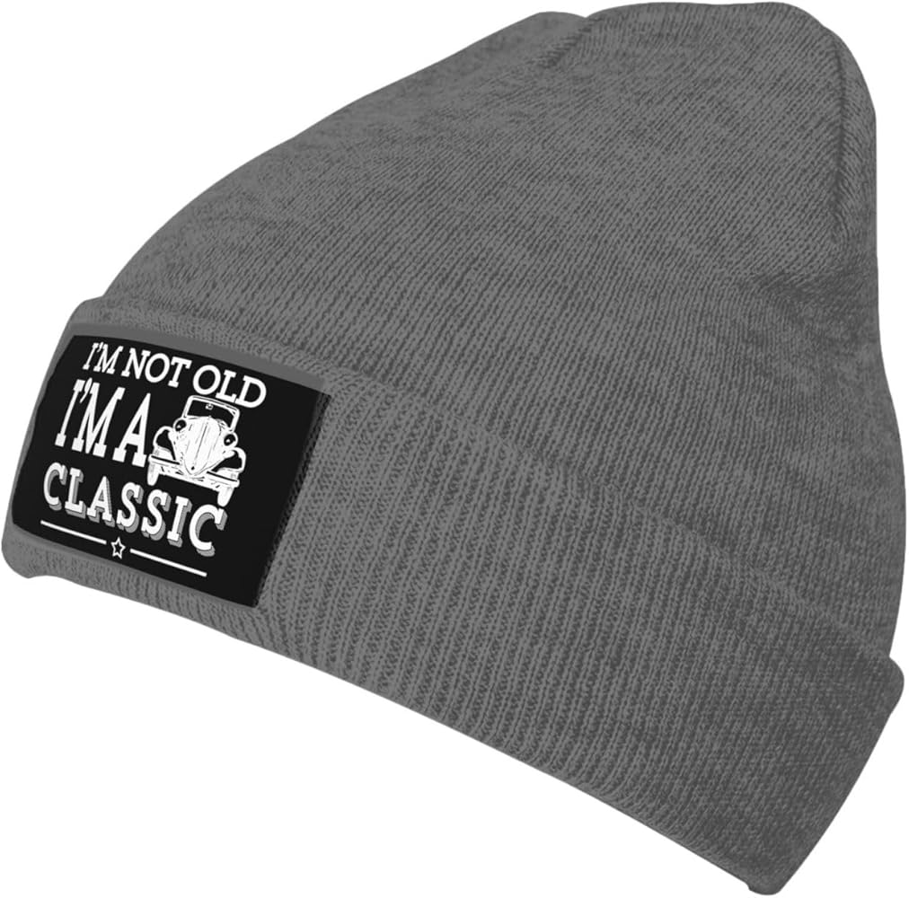 I'm Not Old Classic Beanie Hat Winter Warm Skull Beanie for Men Women