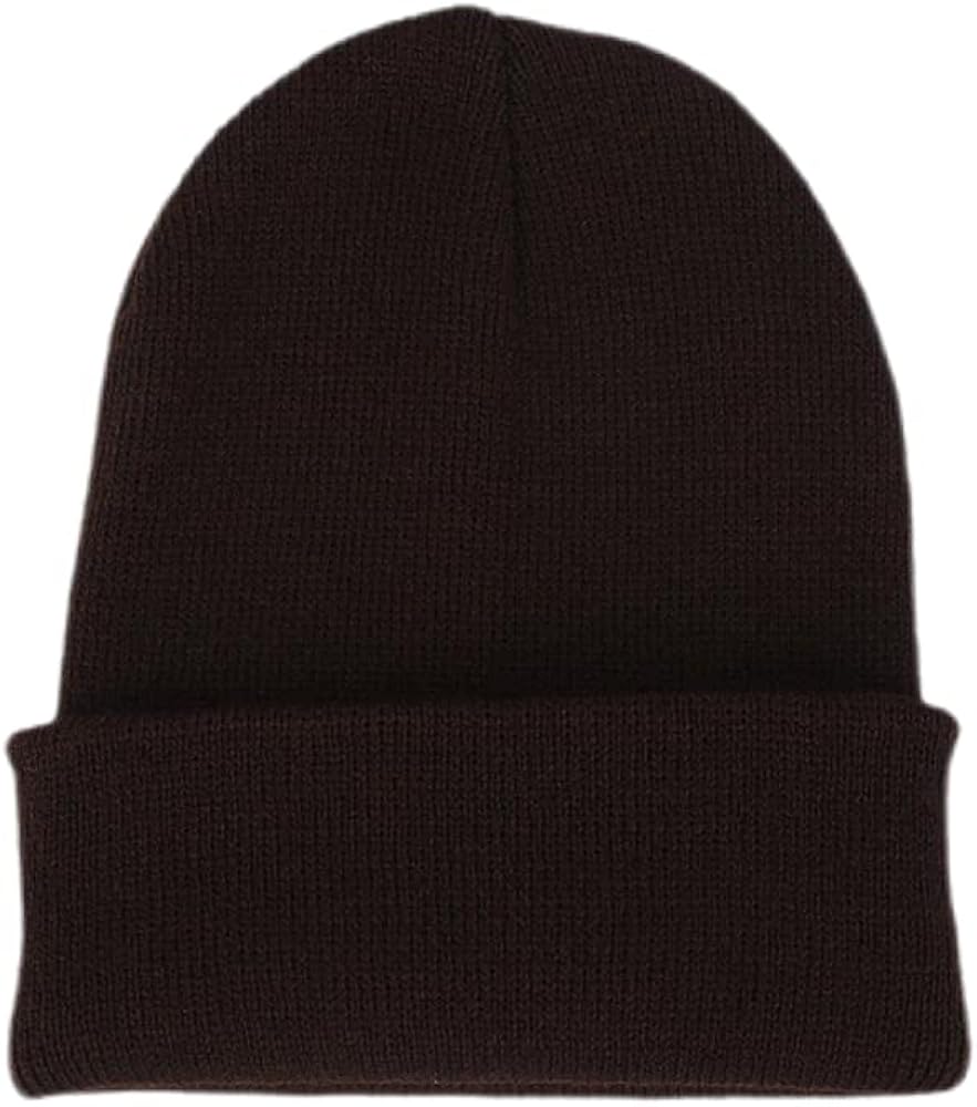 Women and Men Beanie，Hat Warm Knit Winter Hats，Elegant Soft Beanies H40 Multicolor