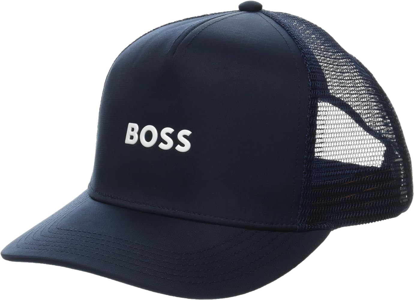 BOSS Men's Contrast Logo Trucker Hat