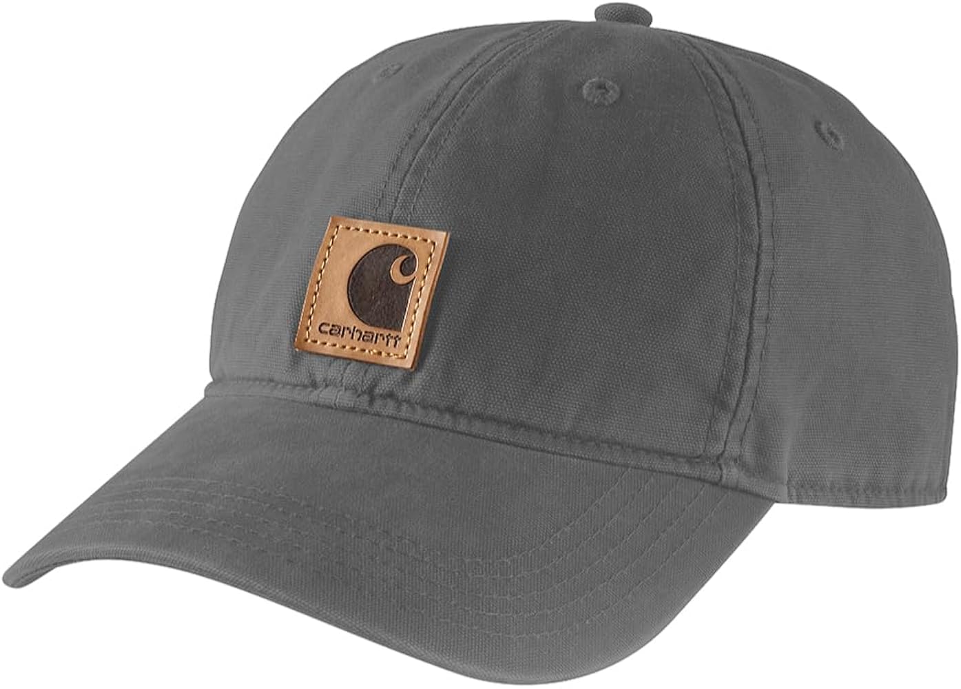 Carhartt Men's Canvas Cap, Gravel