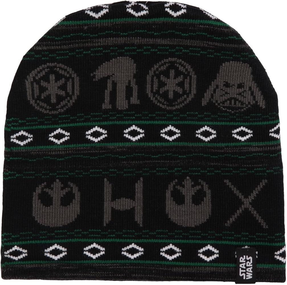 Star Wars Holiday Print Jacquard Knit Beanie