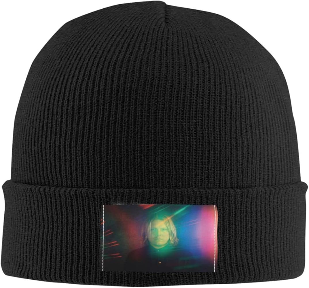 Ty Segall Harmonizer Knit Hat Mans Womans Winter Warm Beanie Hat Soft & Stretchy Ski Cap Black