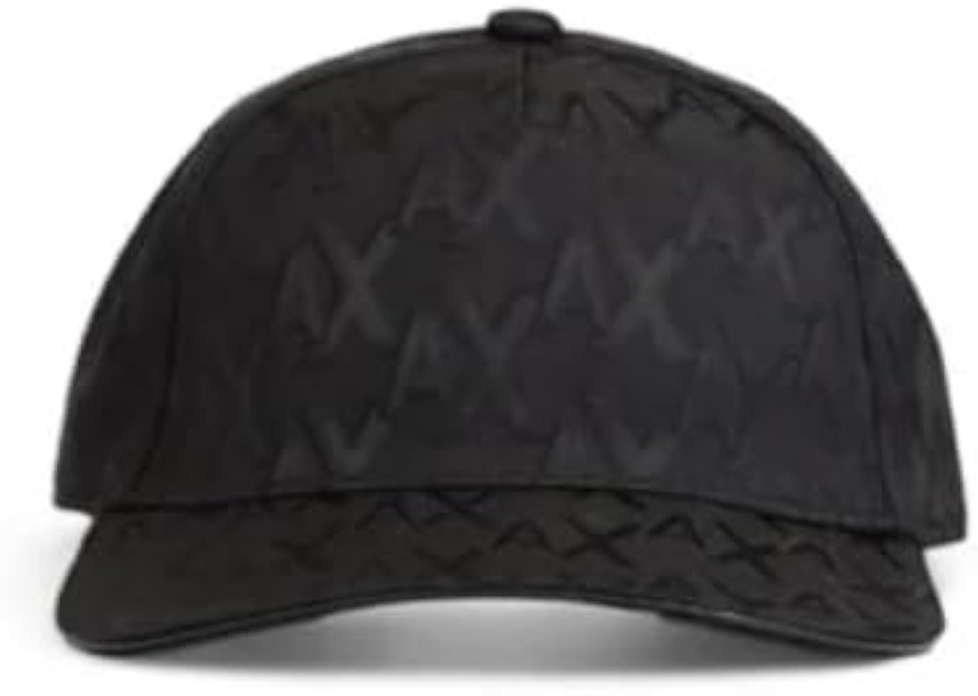 Armani Exchange Men's Baseball Hat with All Over Ax Logo