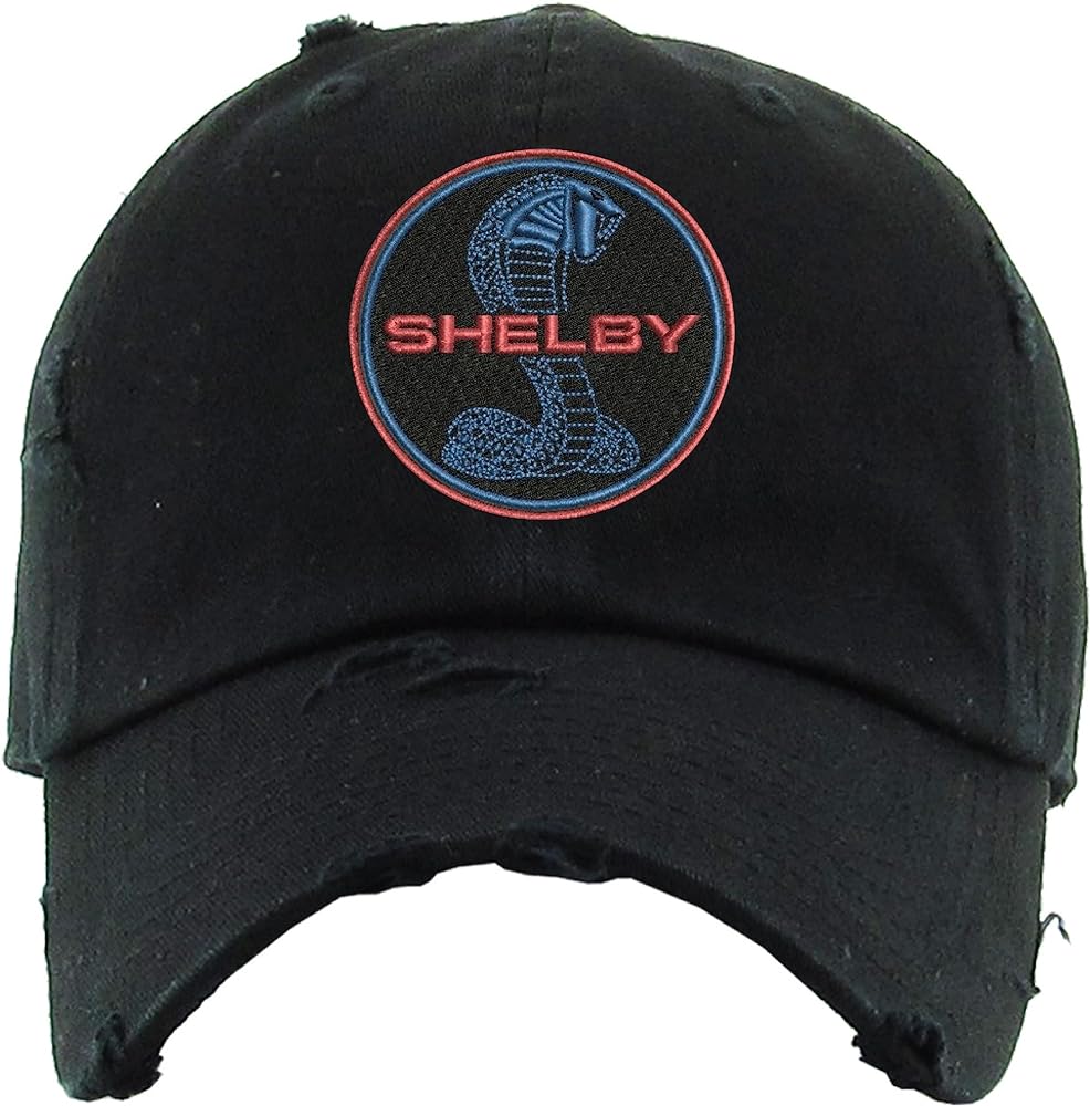 Shelby Cobra Dad Hat Embroidery Vintage Adjustable Embroidered Cap