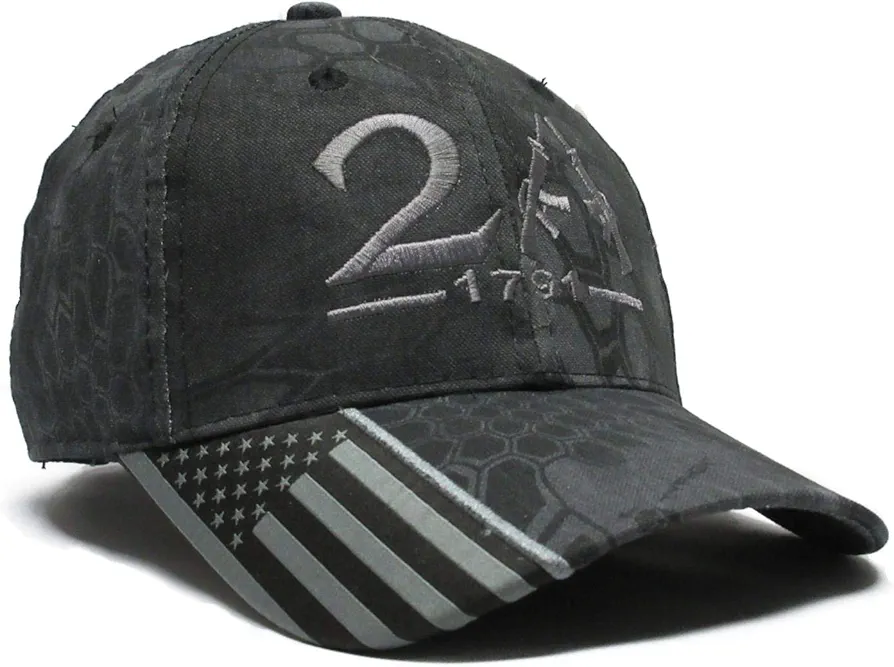 2nd Amendment 1791 AR-15 Style Typhon color Hat cap