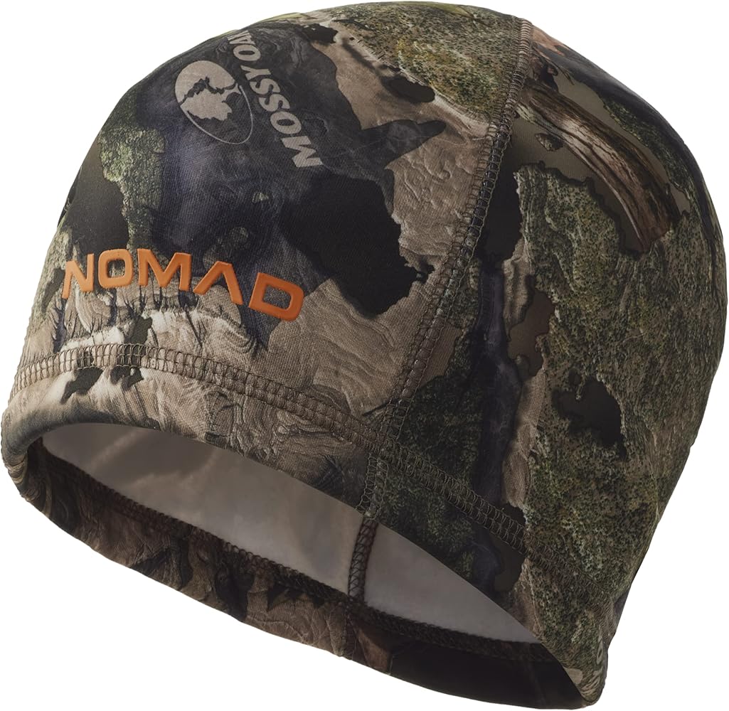 Nomad Men's Utility Stretch Fleece Camo Hunting Beanie