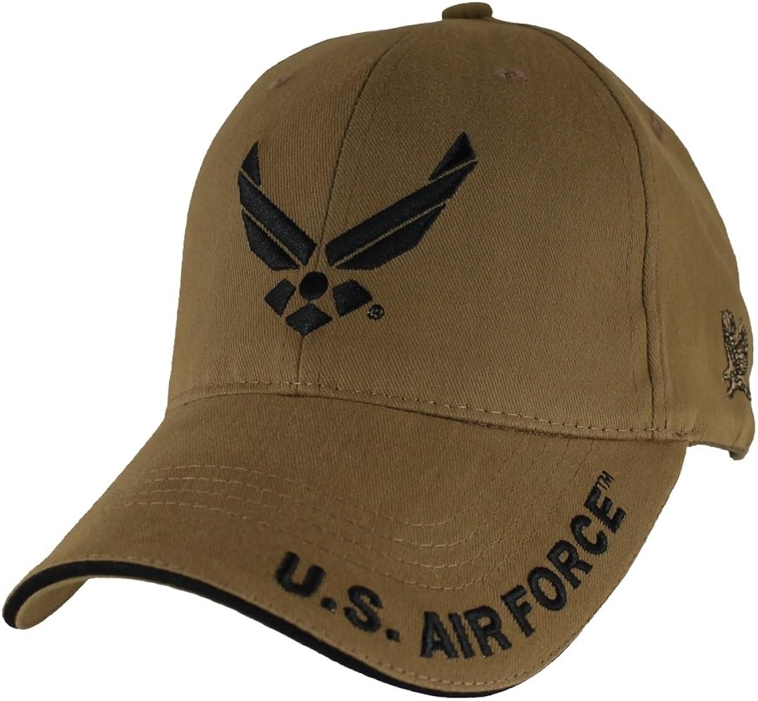 U.S. Air Force Hap Arnold Wings Baseball Hat, Coyote Brown