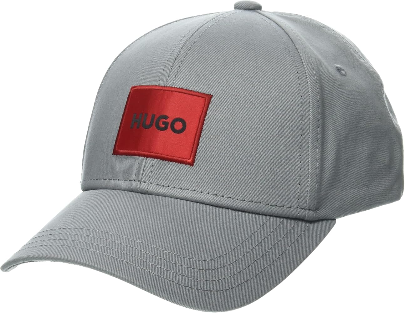 HUGO Men's Square Logo Cotton Cap