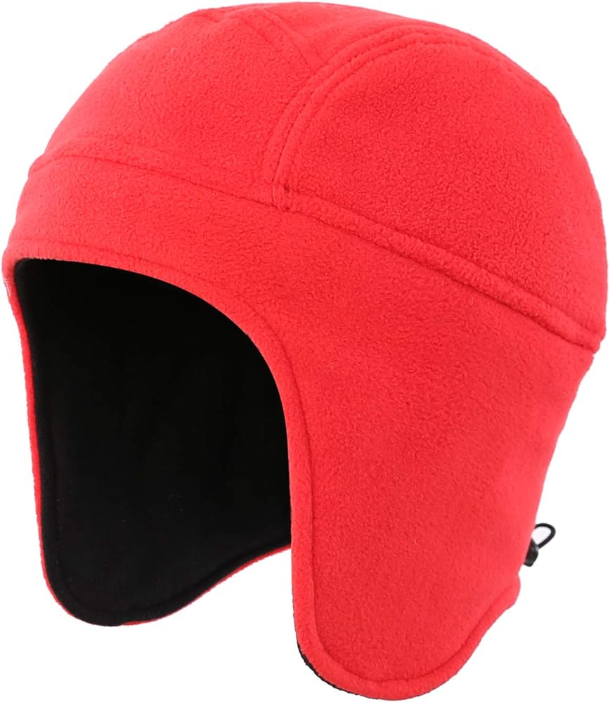 Home Prefer Mens Womens Warm Fleece Beanie Earflap Winter Hat Outdoor Winter Cap