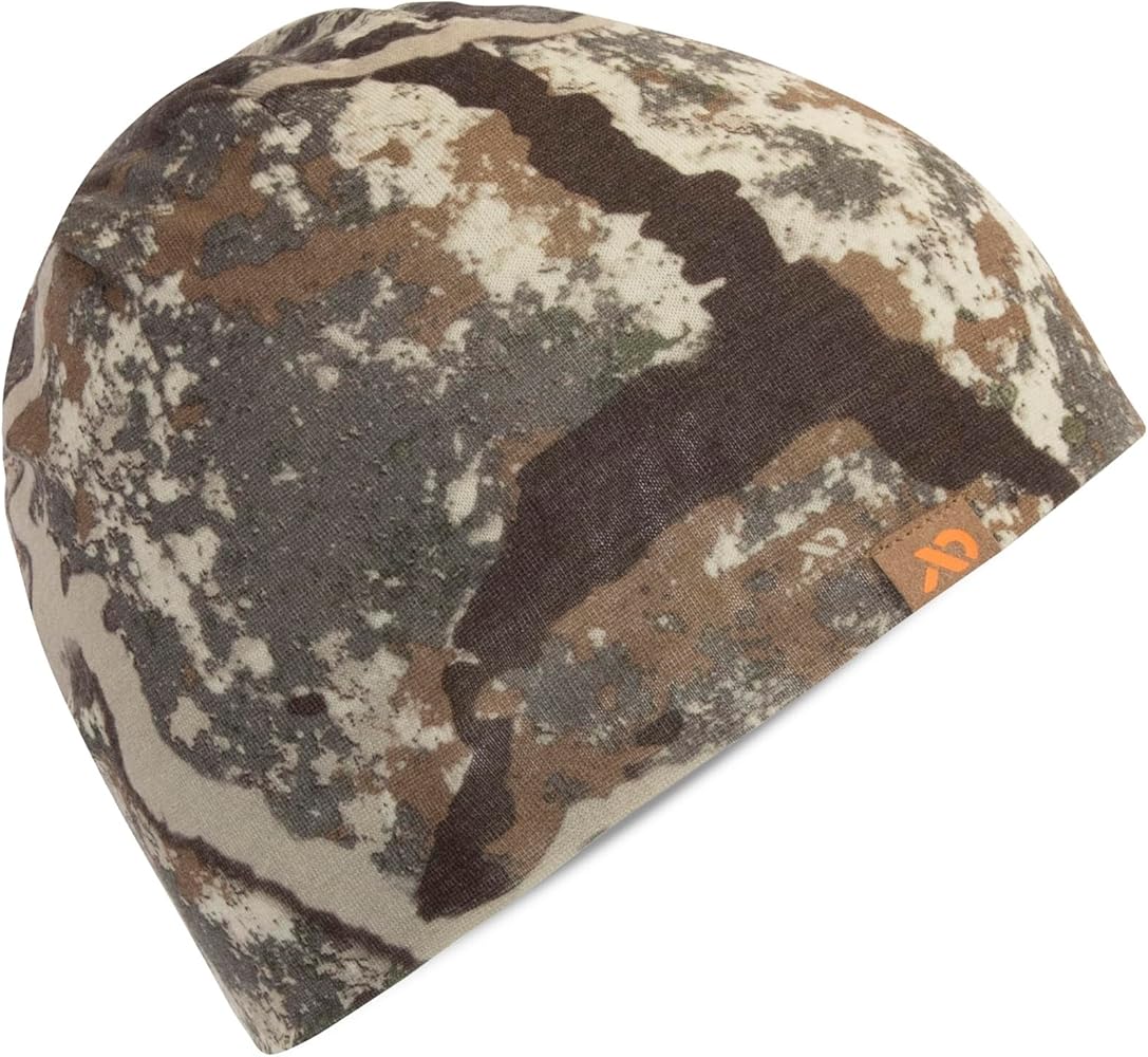 First Lite Wick 150 Beanie - Ultralight Merino Wool Camo Hunting Hat